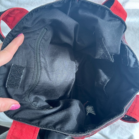 Vintage Betty Boop Tote Bag – Red Lip Print Kiss Graphic Y2K Punk Rock - Picture 9 of 11